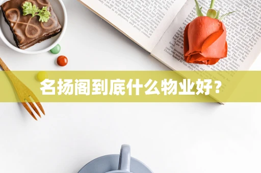 名扬阁到底什么物业好？