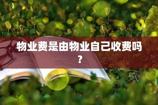物业费是由物业自己收费吗？