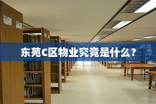 东苑C区物业究竟是什么？