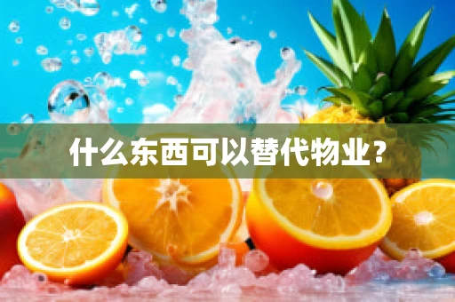 什么东西可以替代物业？