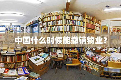 中国什么时候能撤销物业？