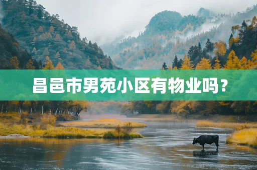昌邑市男苑小区有物业吗？