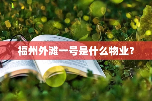 福州外滩一号是什么物业？
