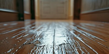 地板受潮可以找物业吗？