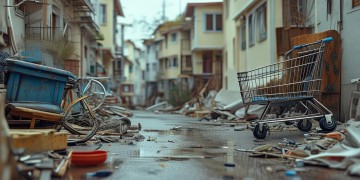 物业堵内部路面，这违法吗？
