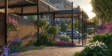 小区物业建立车棚合法吗？